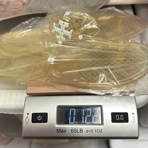 TORY BURCH MINI MILLER JELLY SANDAL CLEAR - Picture 5 of 5